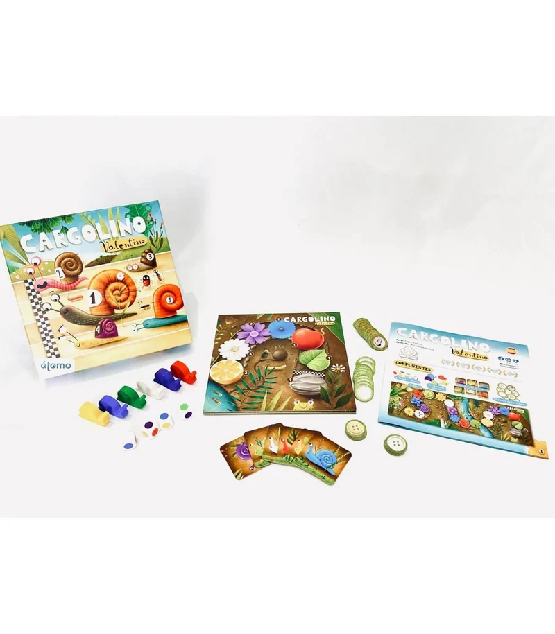 Cargolino Valentino - Juego de mesa - Atomo - 2-6 jugadores - 5+ años - 20 min