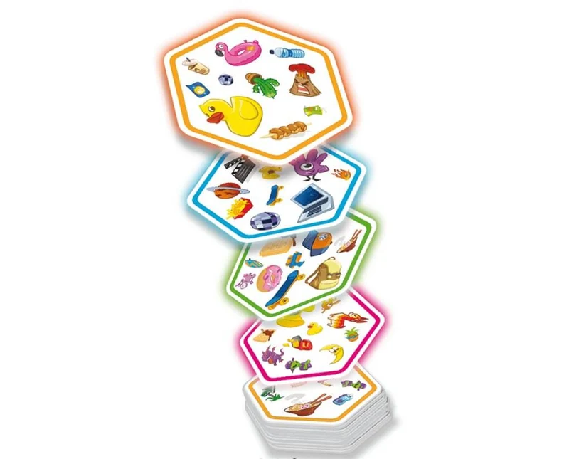 Dobble Connect - Juego de mesa - Zygomatic - 2-8 jugadores - 8+ años - 15 min