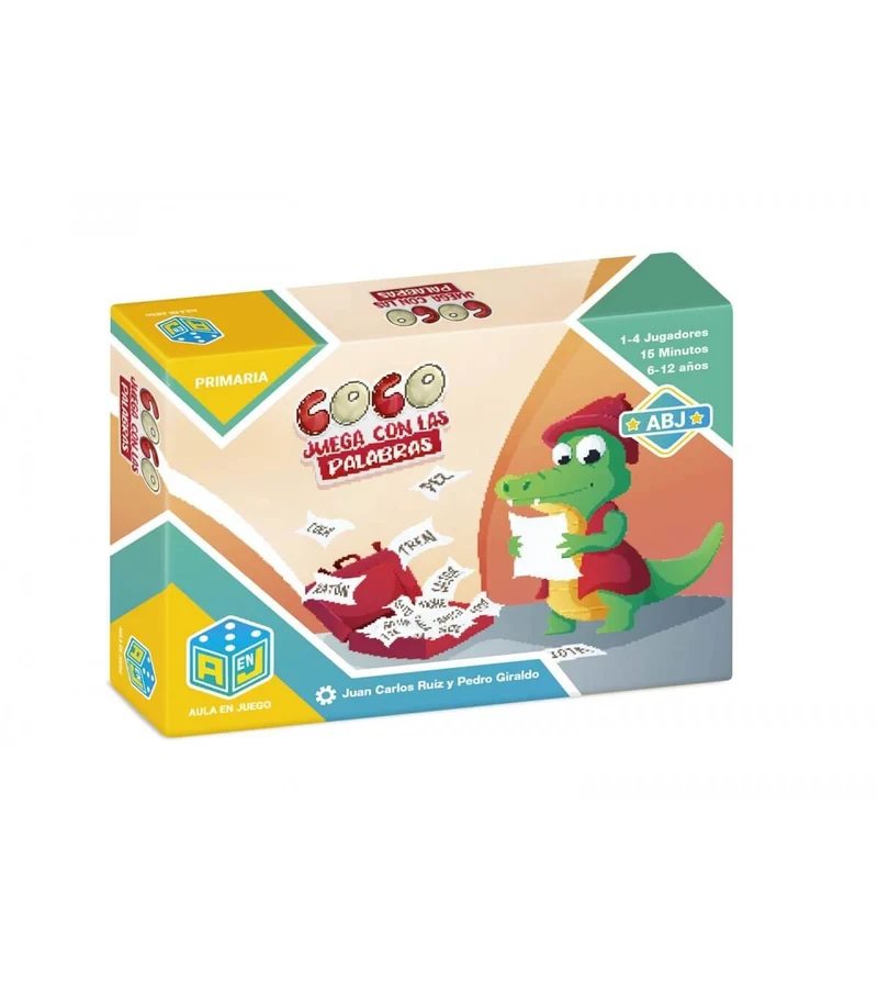 Coco Juega con las Palabras - Juego de mesa - Atomo - 2-4 jugadores - 6+ años - 10 min