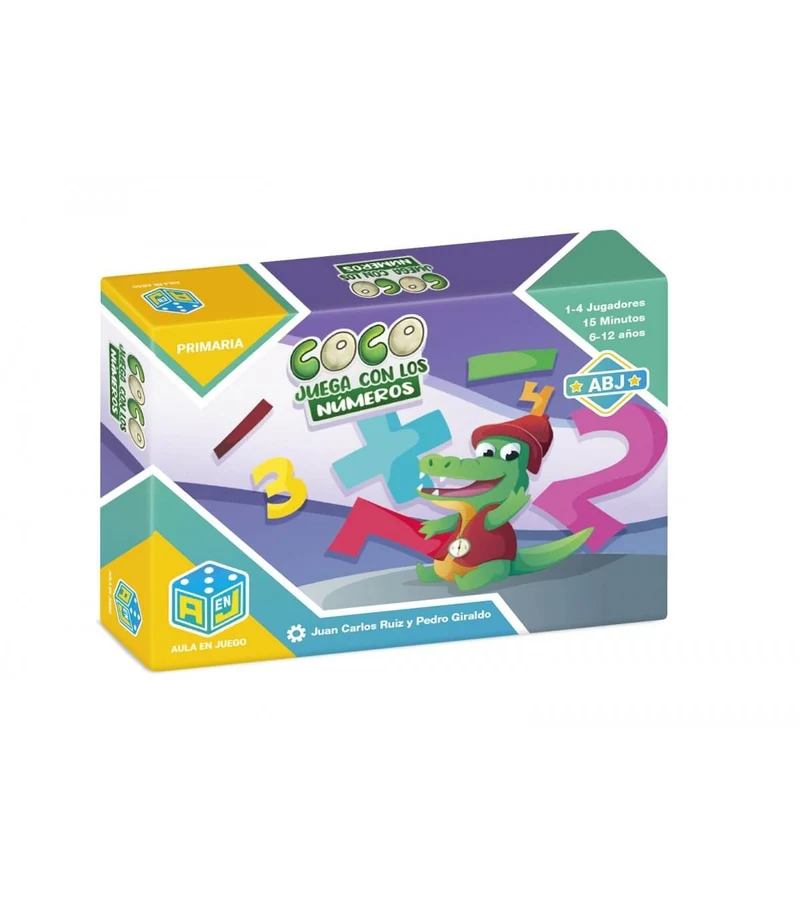 Coco Juega con los Números - Juego de mesa - Atomo - 2-4 jugadores - 6+ años - 10 min