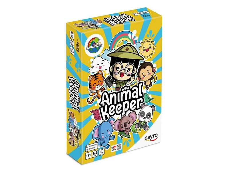 Animal Keeper - Juego de mesa - Cayro - 2-6 jugadores - 6+ años - 15 min