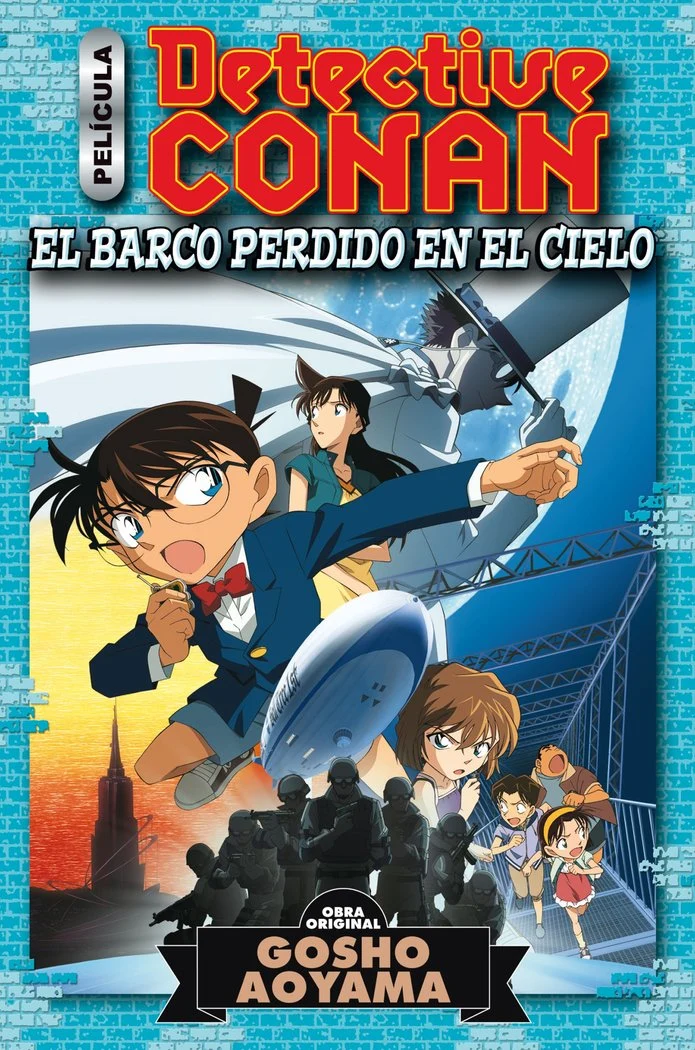 Detective Conan Anime Comic el Barco Perdido en el Cielo (ES)