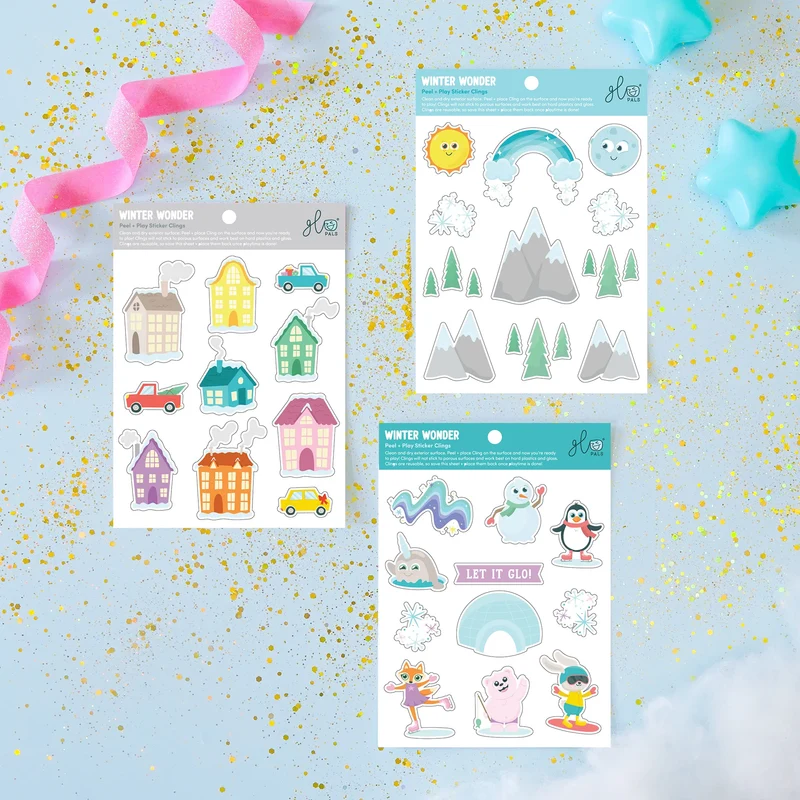 GloPals Set regalo sensorial Bola de Nieve