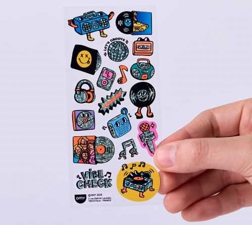 Stickers Iconic Music · OMY