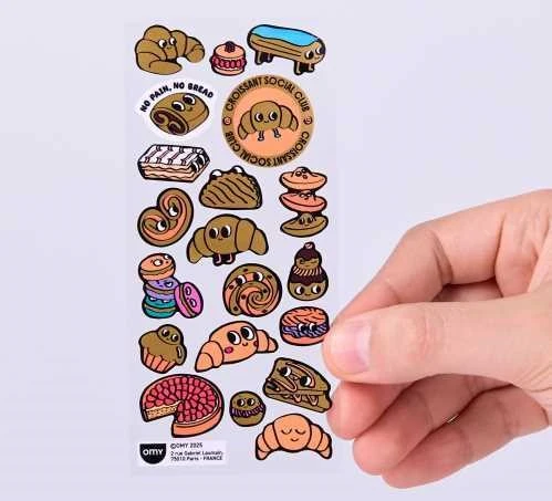 Stickers Iconic Croissant · OMY