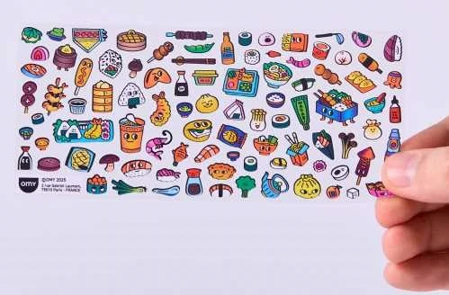 Stickers Boutique Sushi · OMY