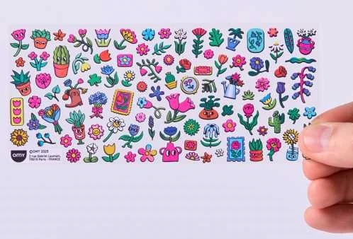 Stickers Boutique Flowers · OMY