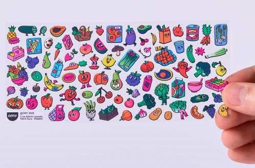 Stickers Boutique Farmer · OMY