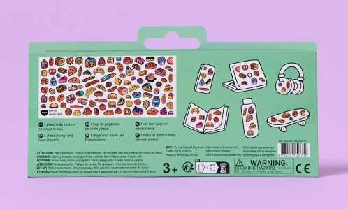 Stickers Boutique Baguette · OMY