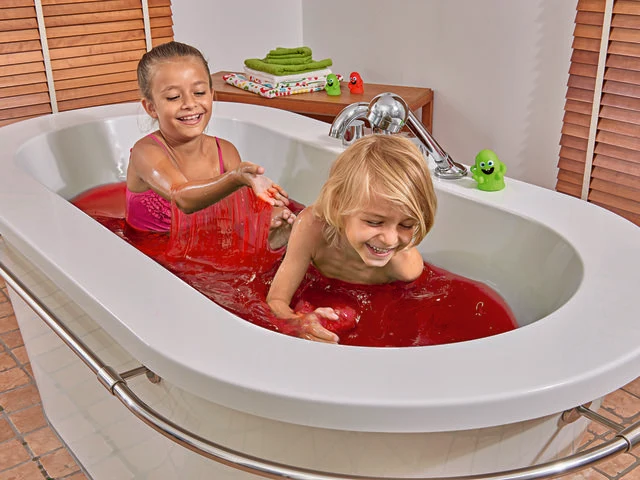 Slime para el baño Rojo · Zimpli