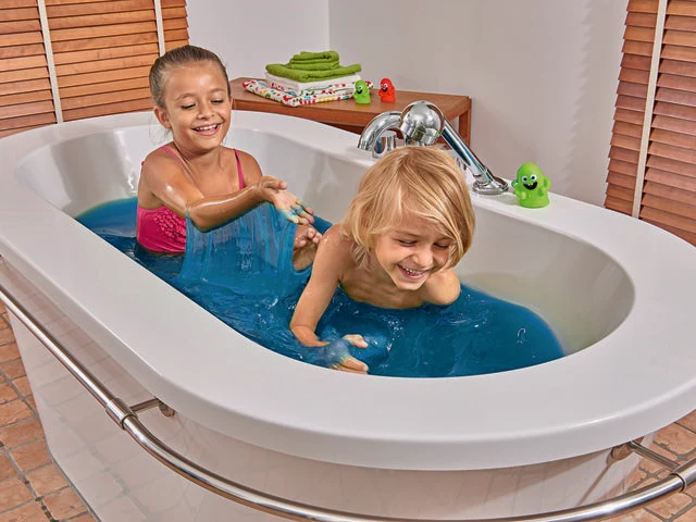 Slime para el baño Azul · Zimpli