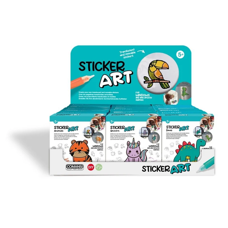 Sticker Art Pegatinas 3D · DJECO