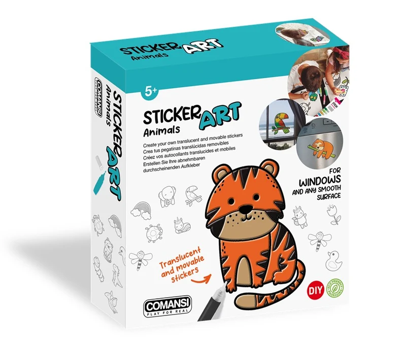 Sticker Art Pegatinas 3D · DJECO