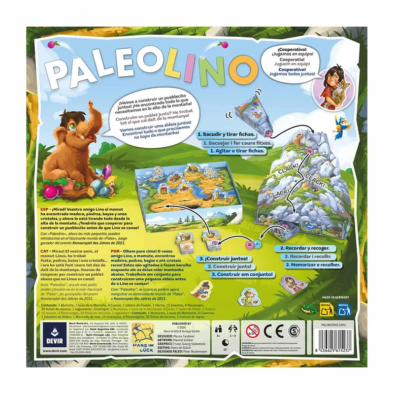 Paleolino · Devir
