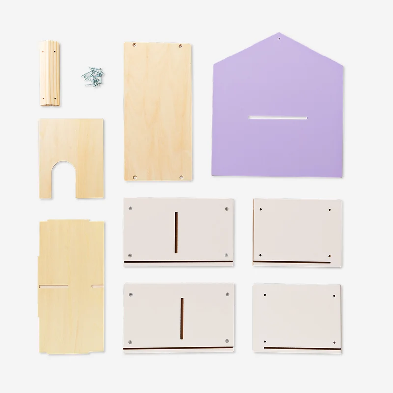 Wooden doll's house
