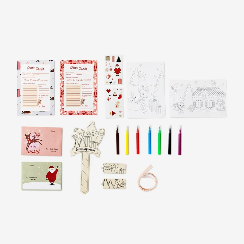 Santa's welcome kit