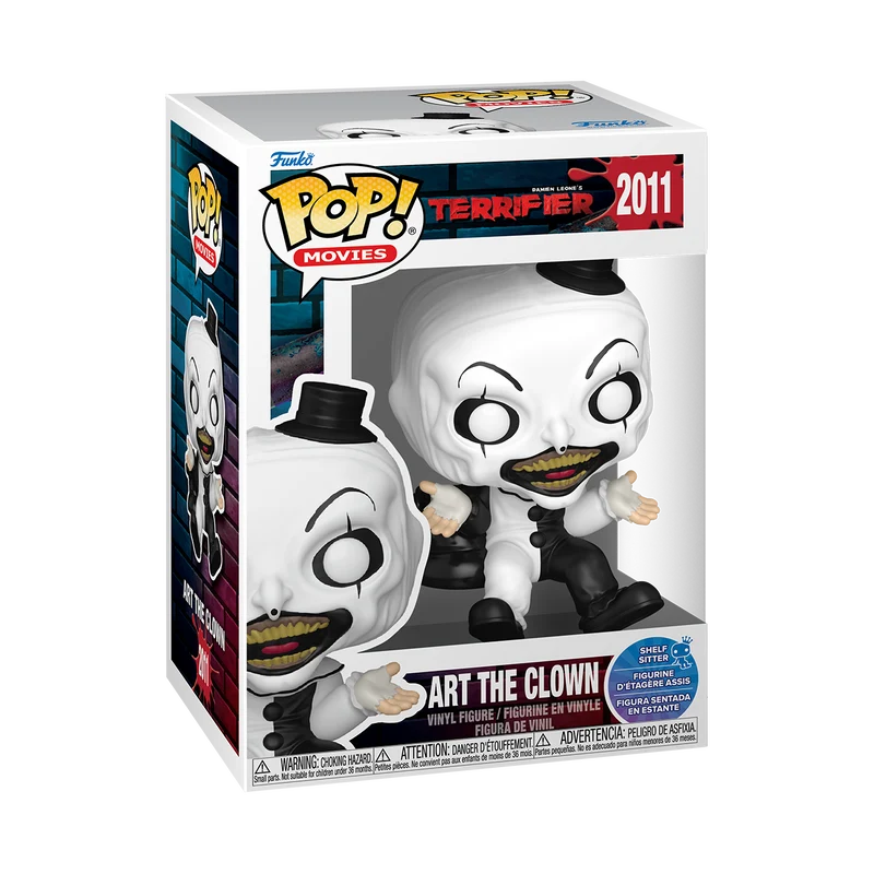 Funko Pop Movies: Terrifier - Art The Clown sentado