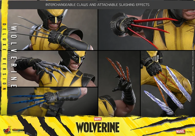Hot Toys Video Games Masterpiece Series: Marvel Wolverine - Wolverine Deluxe Escala 1/6