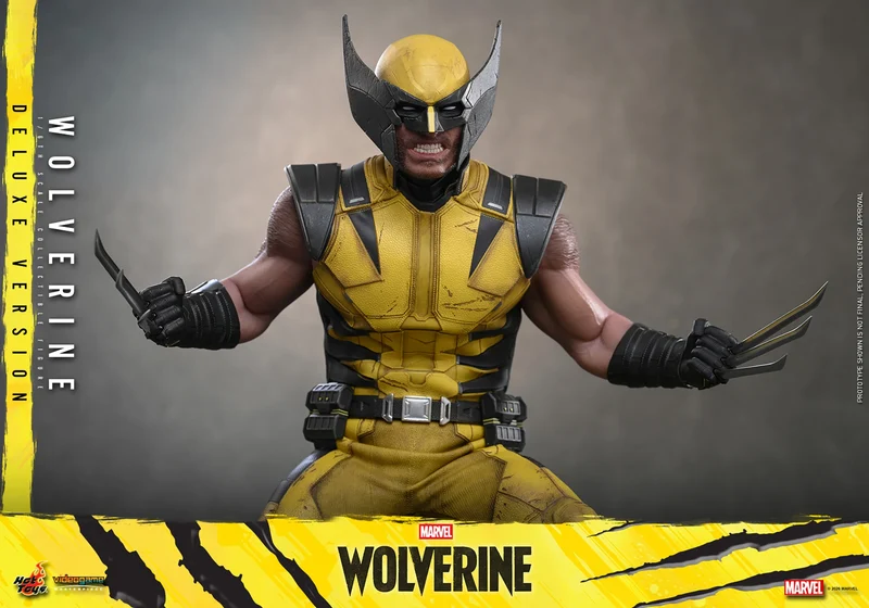 Hot Toys Video Games Masterpiece Series: Marvel Wolverine - Wolverine Deluxe Escala 1/6
