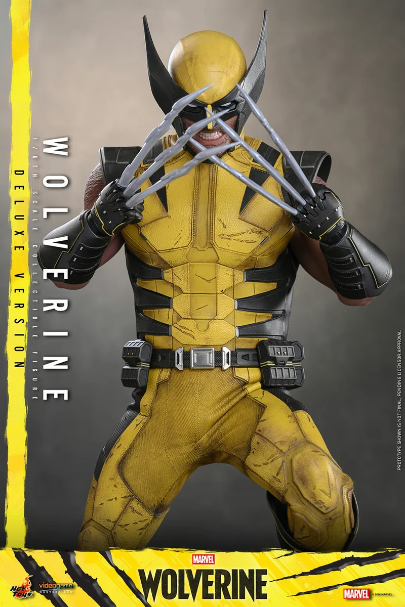 Hot Toys Video Games Masterpiece Series: Marvel Wolverine - Wolverine Deluxe Escala 1/6