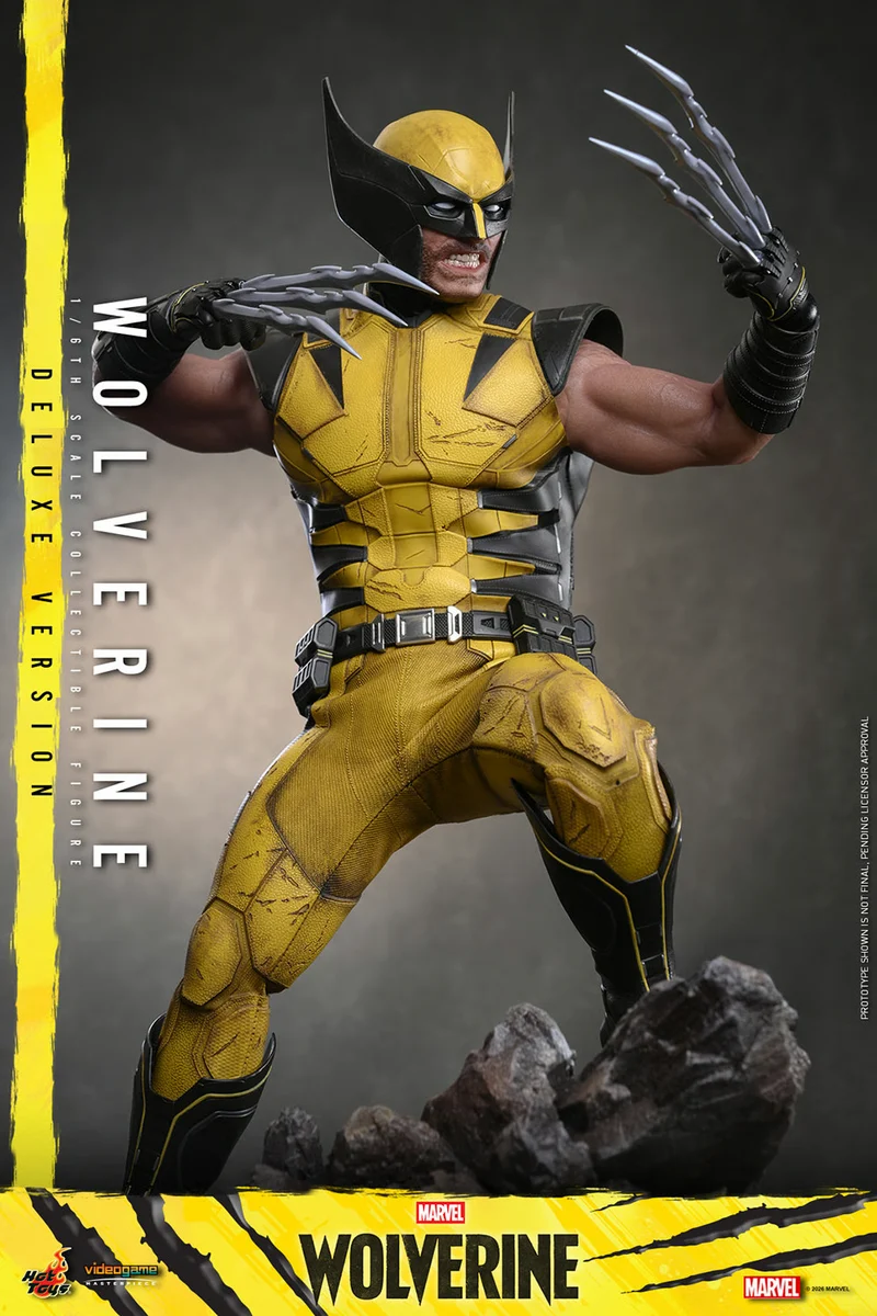 Hot Toys Video Games Masterpiece Series: Marvel Wolverine - Wolverine Deluxe Escala 1/6