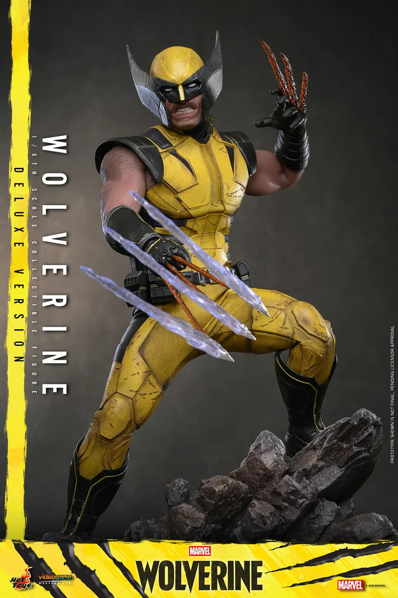 Hot Toys Video Games Masterpiece Series: Marvel Wolverine - Wolverine Deluxe Escala 1/6