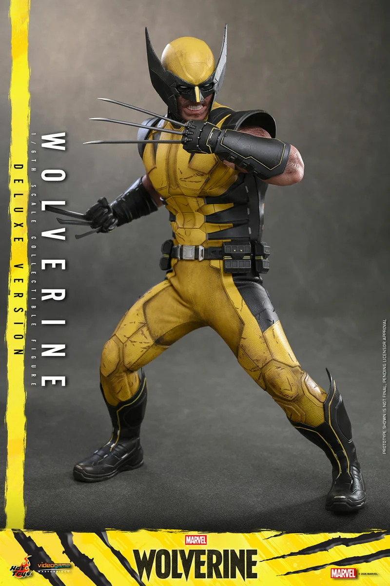 Hot Toys Video Games Masterpiece Series: Marvel Wolverine - Wolverine Deluxe Escala 1/6
