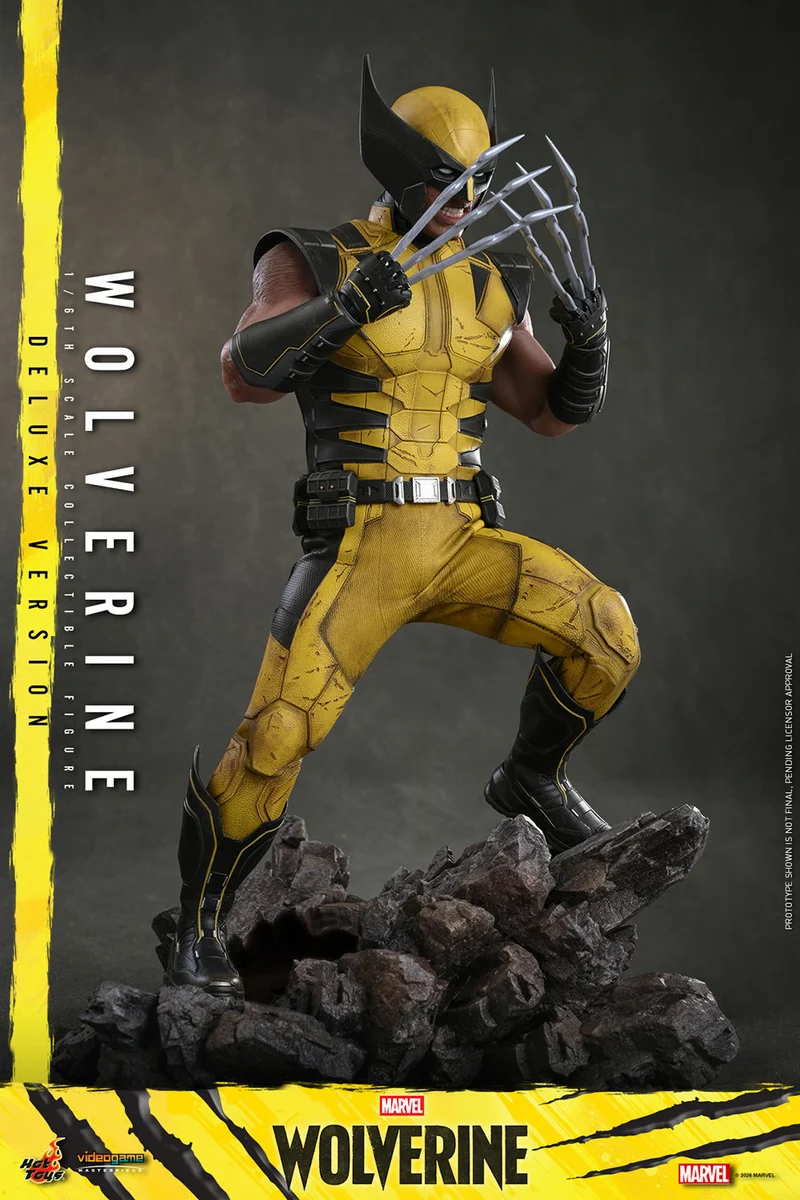 Hot Toys Video Games Masterpiece Series: Marvel Wolverine - Wolverine Deluxe Escala 1/6
