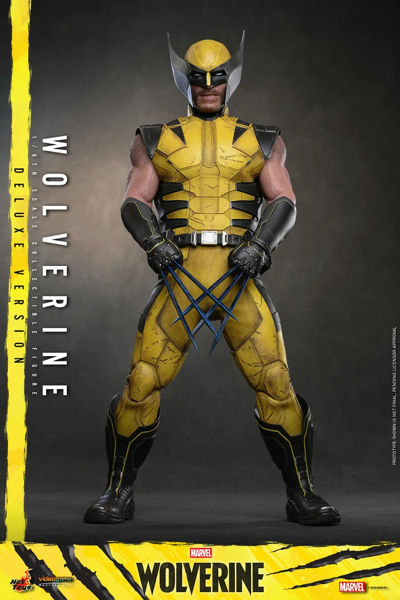 Hot Toys Video Games Masterpiece Series: Marvel Wolverine - Wolverine Deluxe Escala 1/6