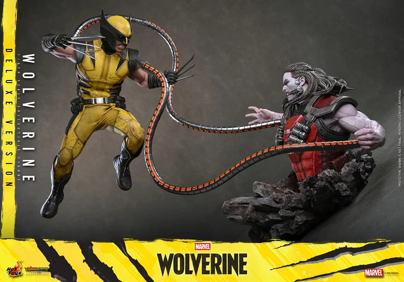 Hot Toys Video Games Masterpiece Series: Marvel Wolverine - Wolverine Deluxe Escala 1/6