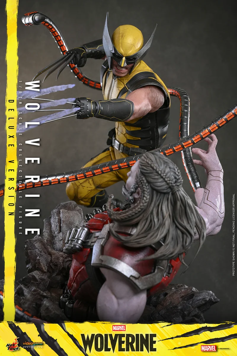 Hot Toys Video Games Masterpiece Series: Marvel Wolverine - Wolverine Deluxe Escala 1/6