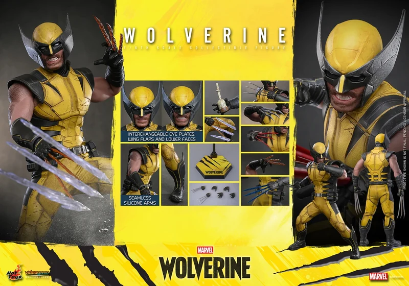 Hot Toys Video Games Masterpiece Series: Marvel Wolverine - Wolverine Escala 1/6