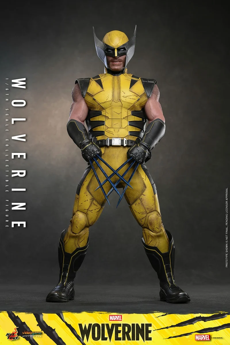 Hot Toys Video Games Masterpiece Series: Marvel Wolverine - Wolverine Escala 1/6
