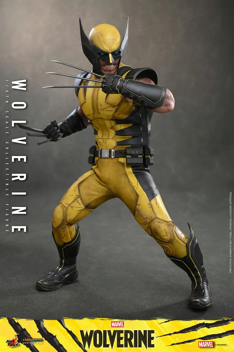 Hot Toys Video Games Masterpiece Series: Marvel Wolverine - Wolverine Escala 1/6