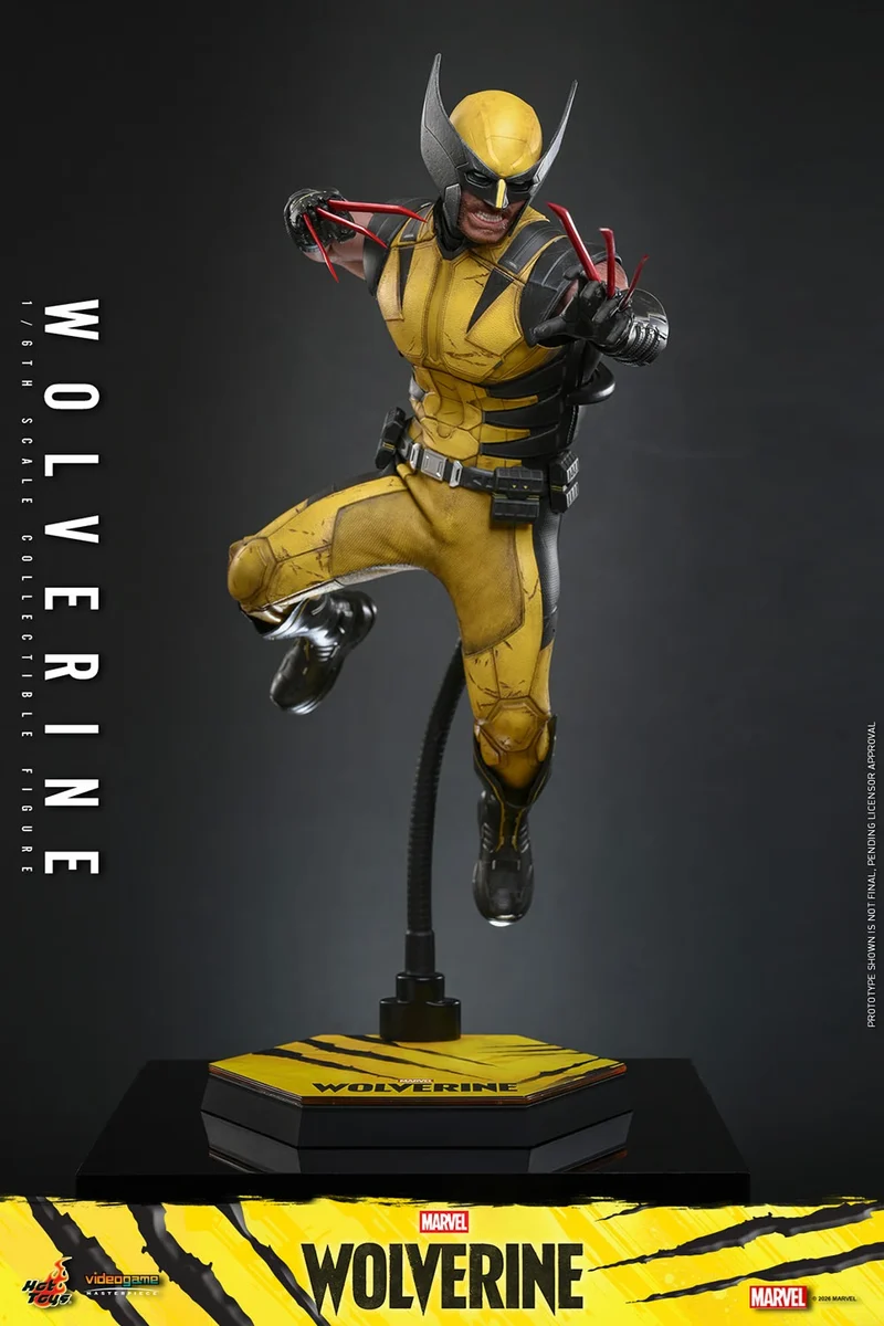 Hot Toys Video Games Masterpiece Series: Marvel Wolverine - Wolverine Escala 1/6