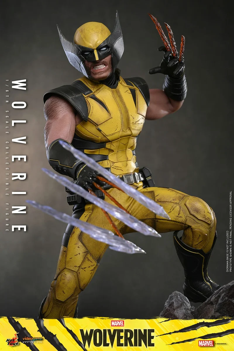 Hot Toys Video Games Masterpiece Series: Marvel Wolverine - Wolverine Escala 1/6