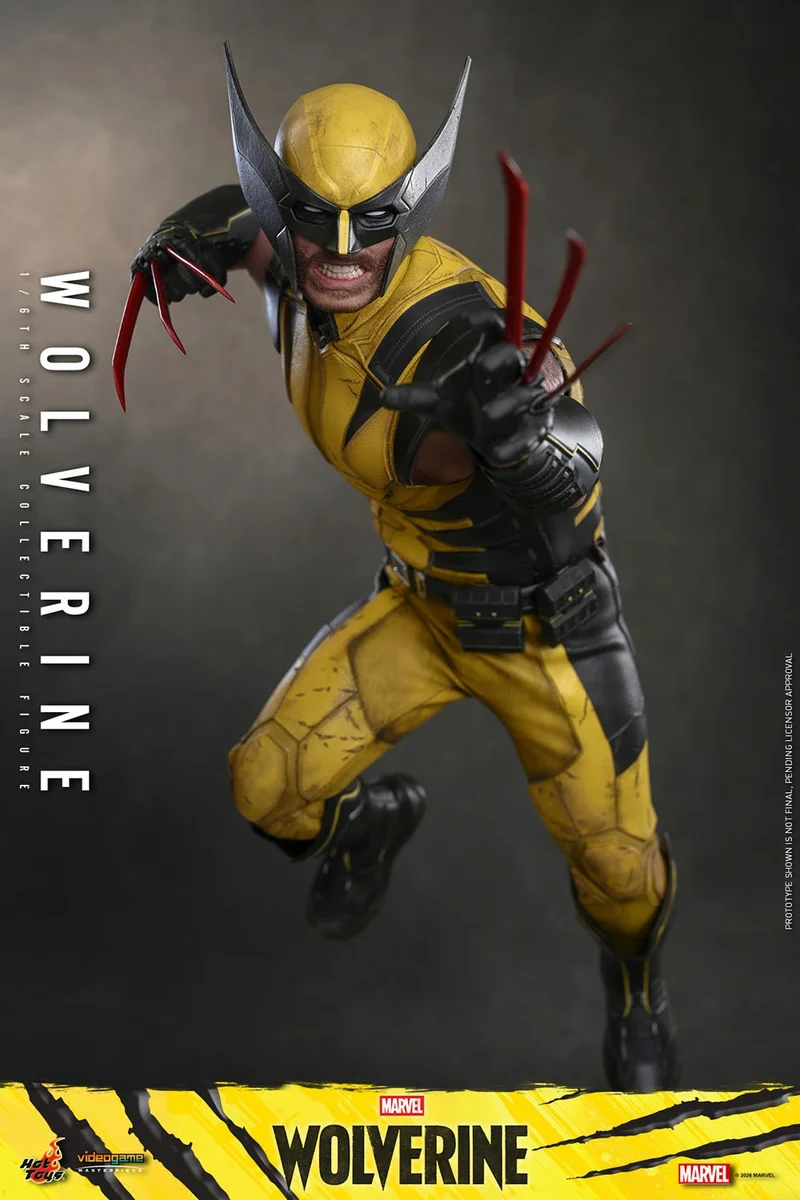Hot Toys Video Games Masterpiece Series: Marvel Wolverine - Wolverine Escala 1/6