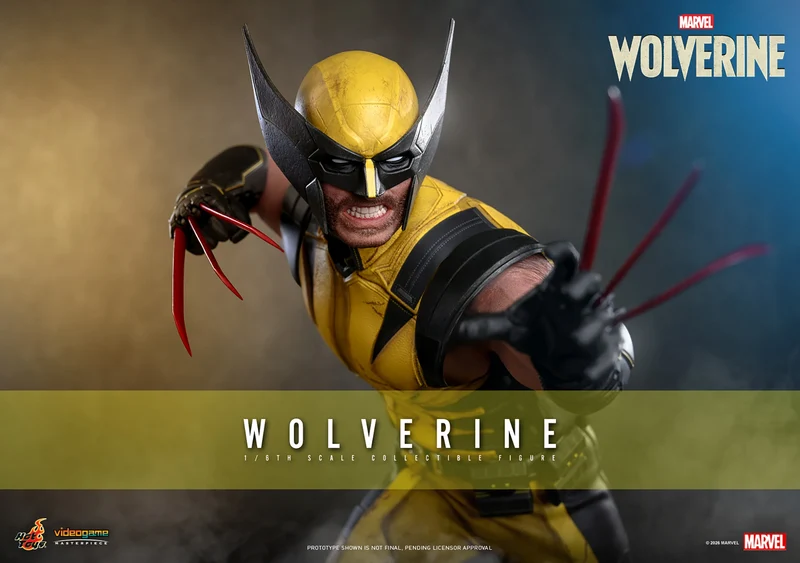 Hot Toys Video Games Masterpiece Series: Marvel Wolverine - Wolverine Escala 1/6