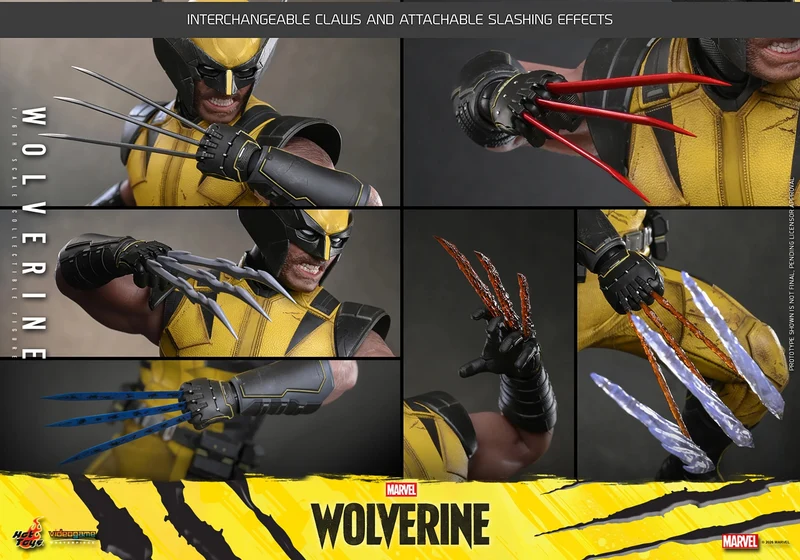 Hot Toys Video Games Masterpiece Series: Marvel Wolverine - Wolverine Escala 1/6