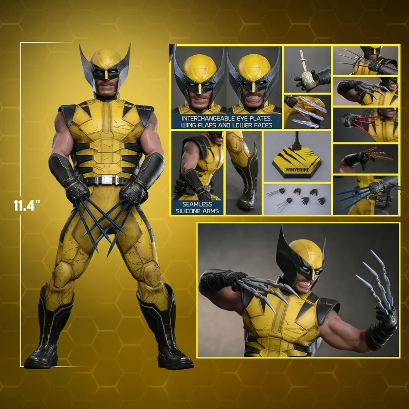 Hot Toys Video Games Masterpiece Series: Marvel Wolverine - Wolverine Escala 1/6