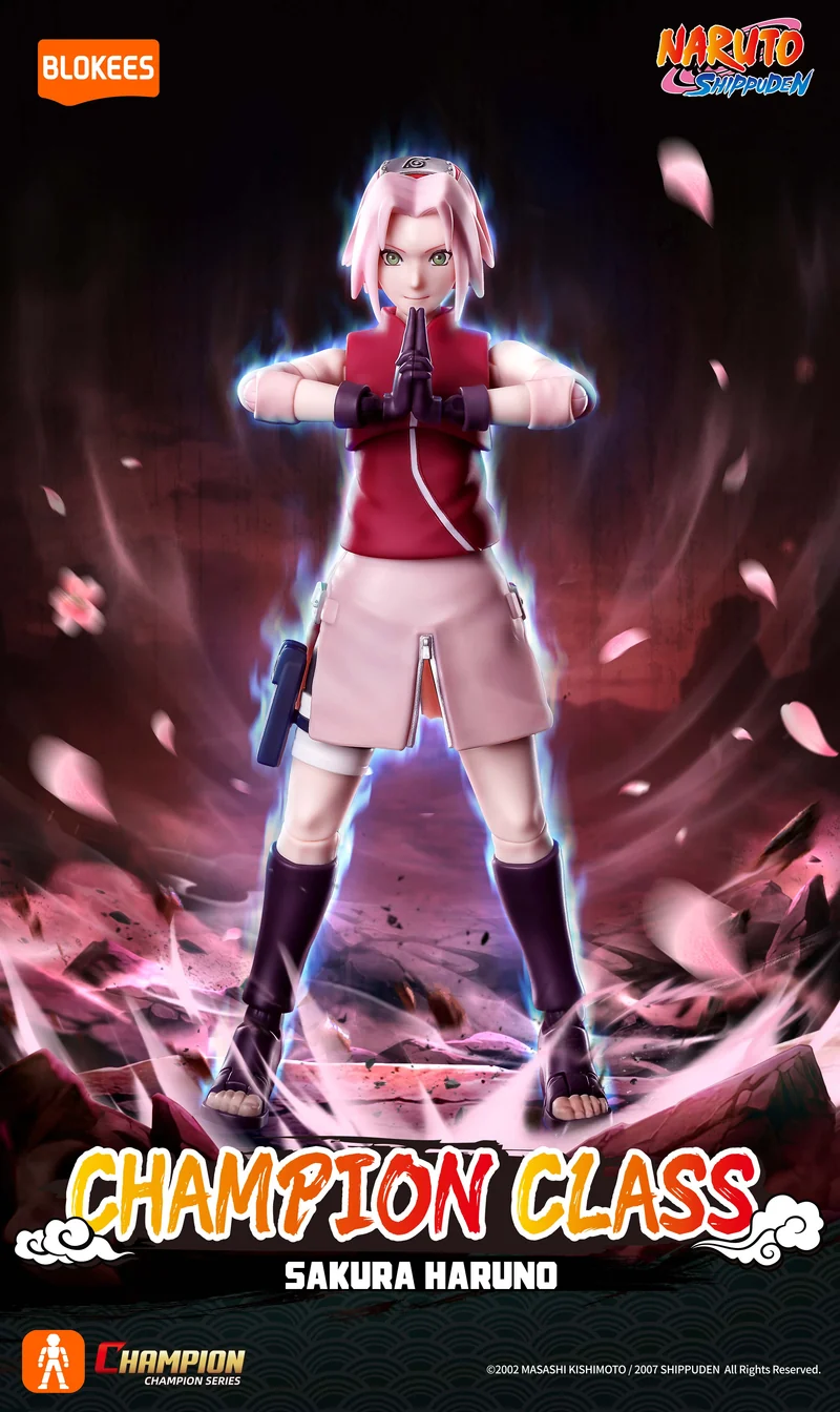 Blokees Naruto Champion Class: Naruto Champion Class 07 Sakura Haruno 75618