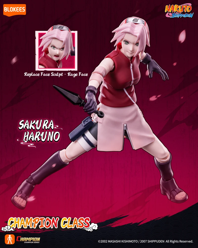 Blokees Naruto Champion Class: Naruto Champion Class 07 Sakura Haruno 75618
