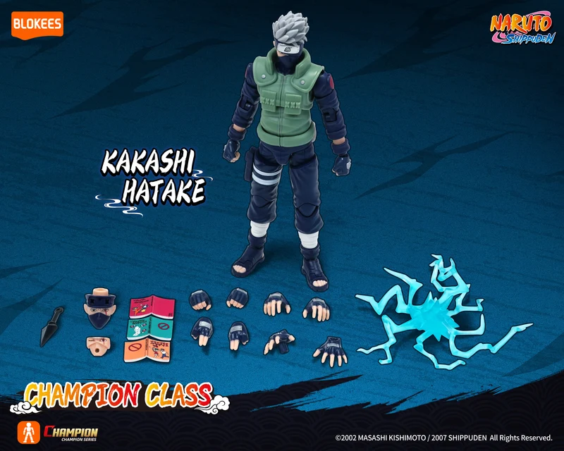 Blokees Naruto Champion Class: Naruto Champion Class 06 Kakashi Hatake 75617