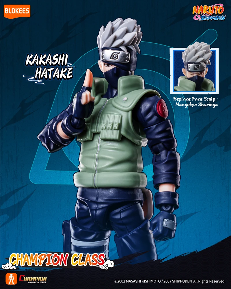 Blokees Naruto Champion Class: Naruto Champion Class 06 Kakashi Hatake 75617