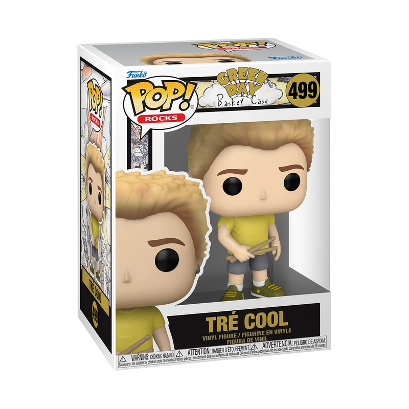 Funko Pop Rocks: Green Day - Basket Case Tre Cool