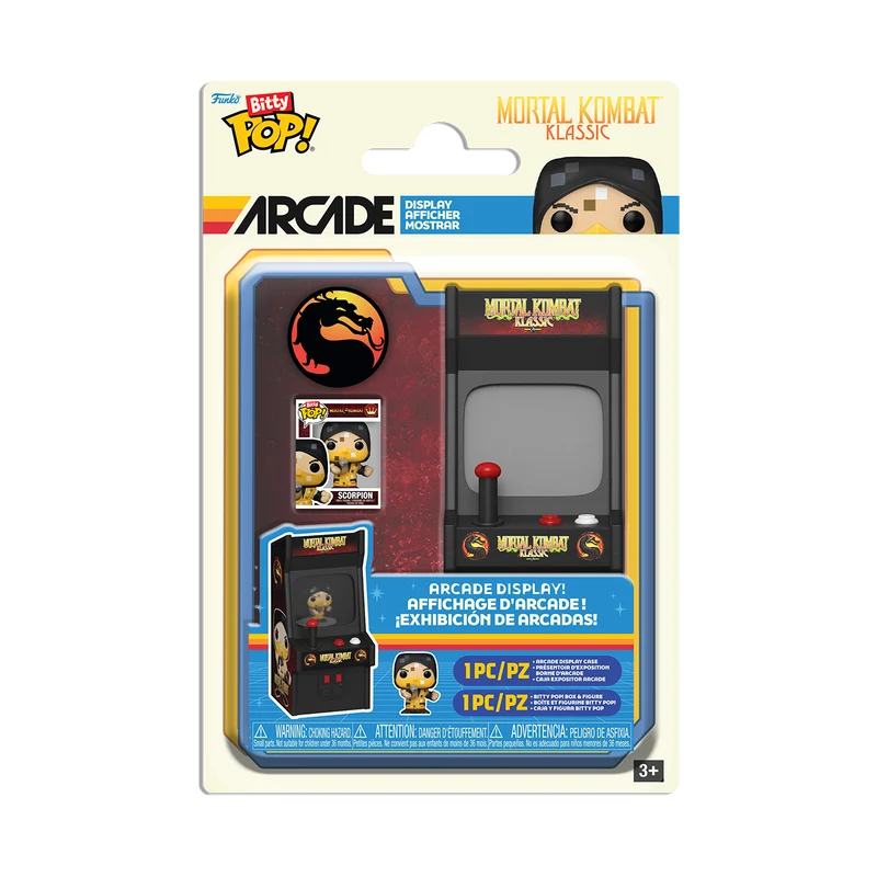 Funko Bitty Arcade Cabinet: Mortal Kombat