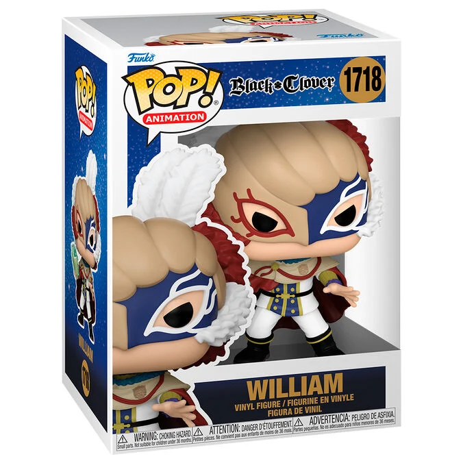 Funko Pop Wlliam 1718 - Black Clover