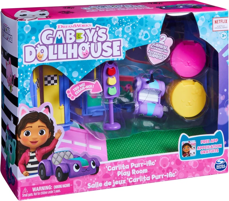 Sala de Juegos de Carlita - La Casa de Muñecas de Gabby