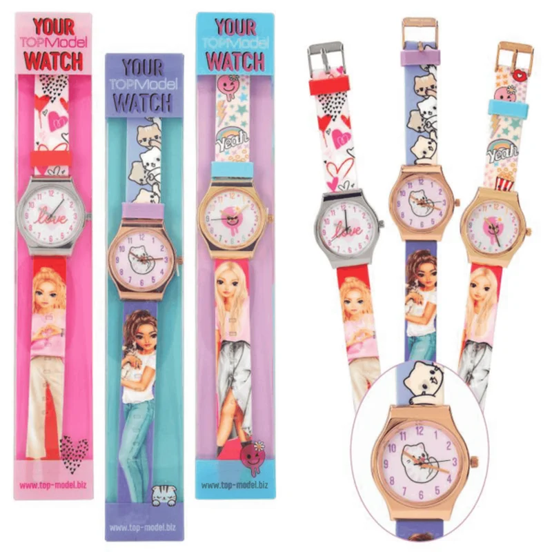 TOP Model Reloj de Pulsera de Silicona Surtido