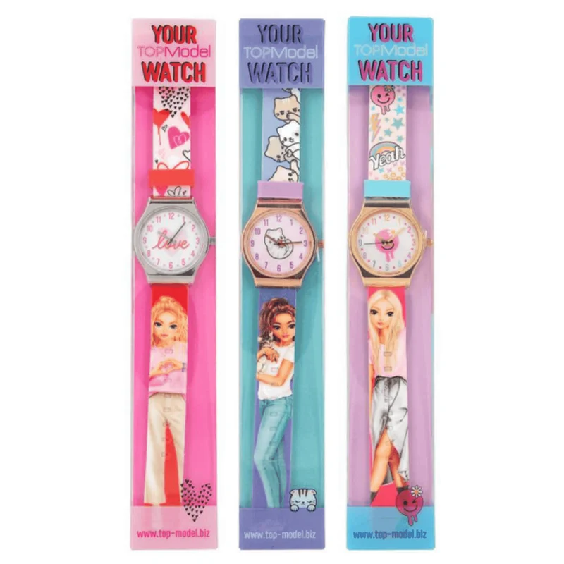 TOP Model Reloj de Pulsera de Silicona Surtido